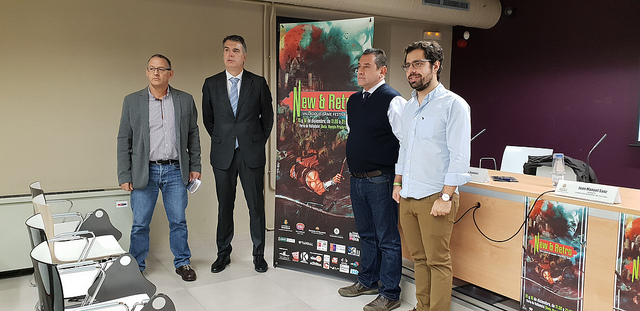 NEW & RETRO Valladolid GAME FESTIVAL 2018. Rueda de Prensa.