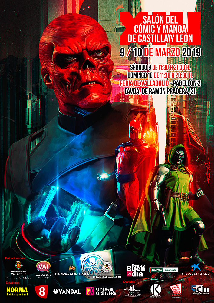 XIII Salón del Cómic y Manga de Castilla y León. Rueda de Prensa. Jueves 21 de febrero, 12:15h. Casa Revilla