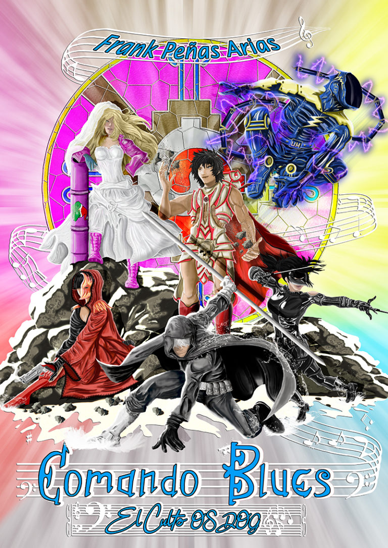 XIII Salón del Cómic y Manga de Castilla y León. Presentación del libro COMANDO BLUES, una novela de súper héroes  en Valladolid en el XIII