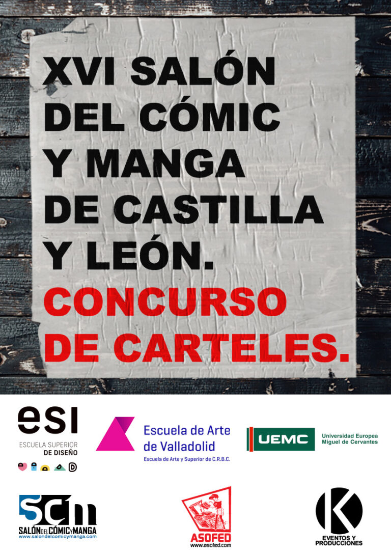 Concurso de Carteles XVI Salón del Comic y Manga de Castilla y León.